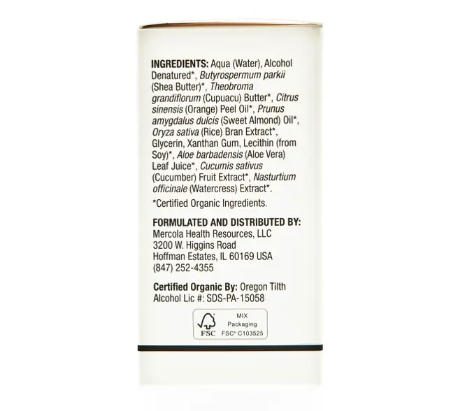 Dr Mercola Healthy Skin Organic Day Moisturiser