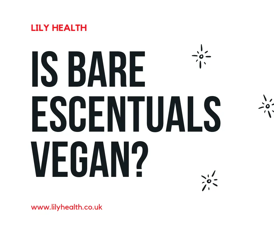 Is Bare Escentuals vegan