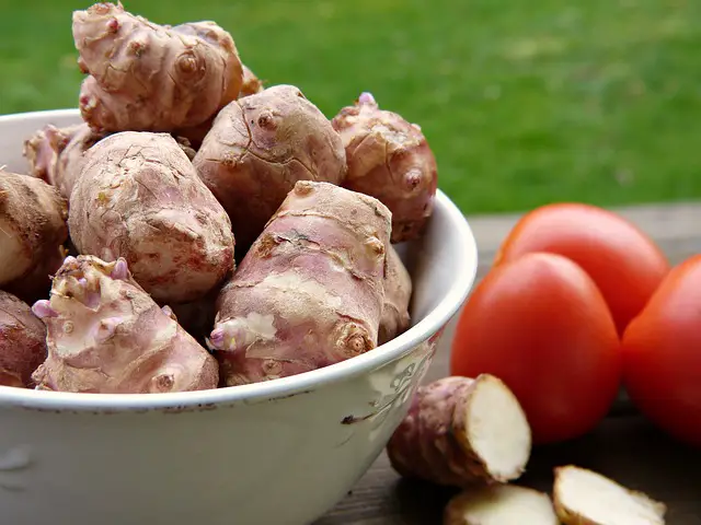 artichoke jerusalem with tomatoes