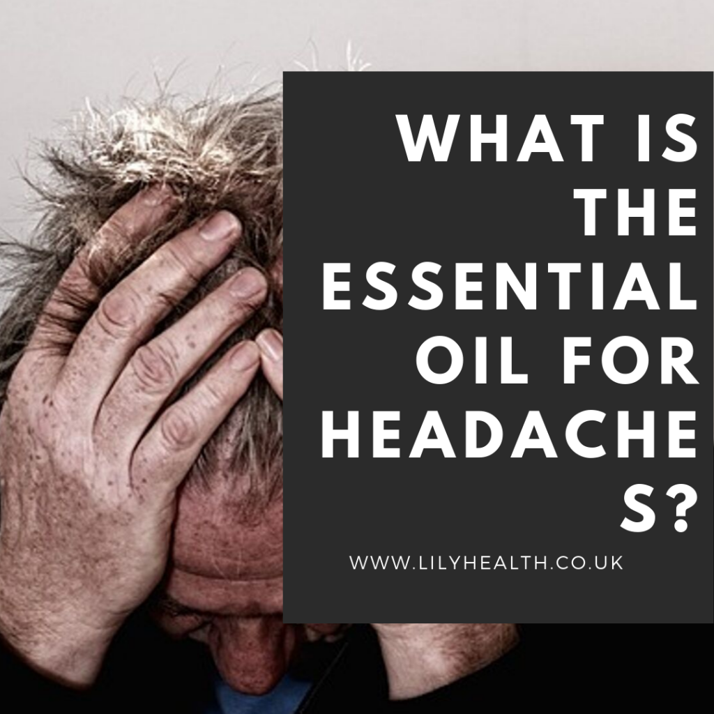 What is the essential oil for headaches?